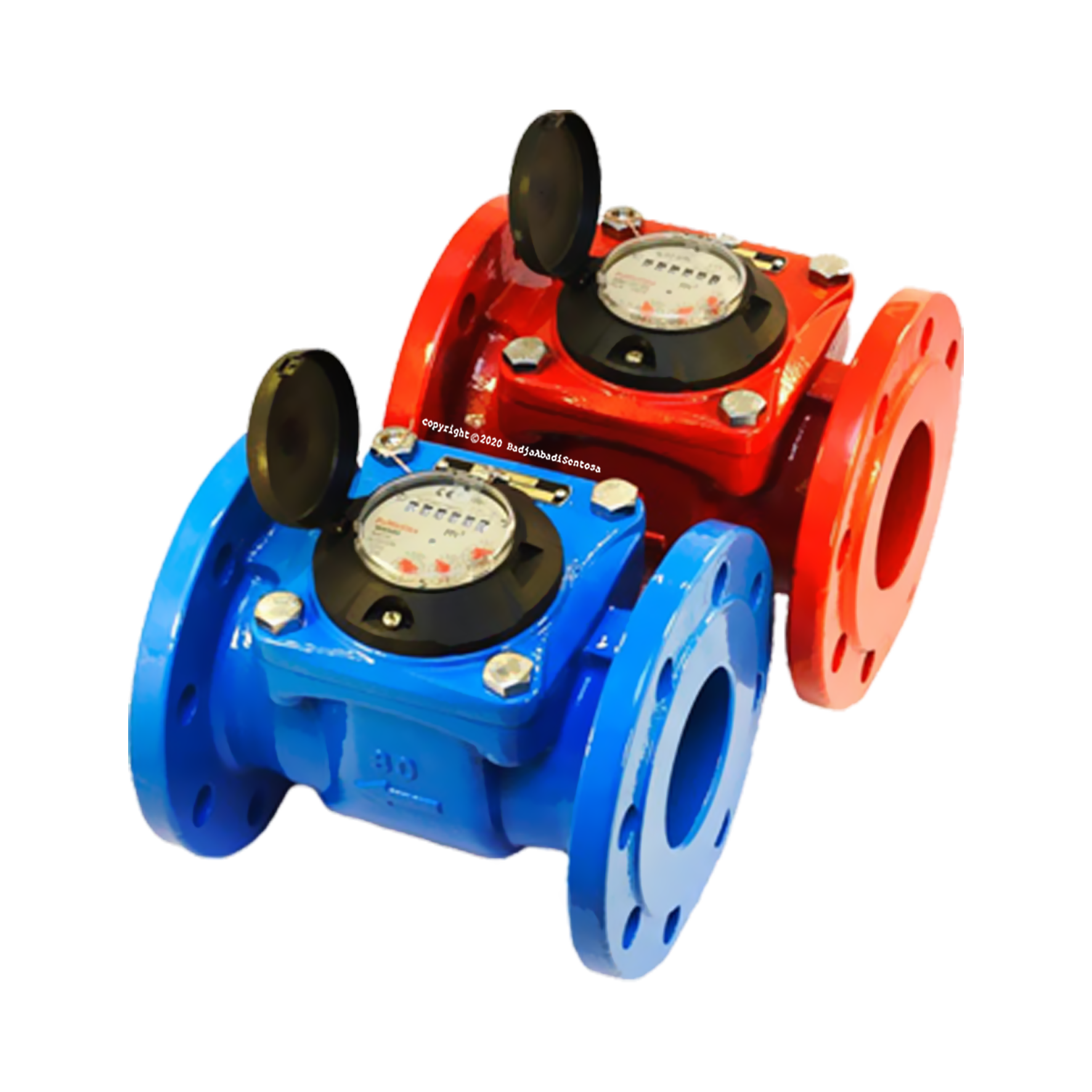 Powogaz - Flow Meter - Meteran Air Tipe Propeller 1